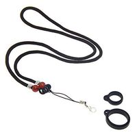 Satelliter Necklace Fit for Zero, SMOK NORD, RELX or Similar Sized Small Vape Pens, Anti Lost, Lanyard with 2 Silicone Ring(H01)