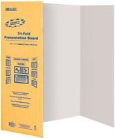 BAZIC 28"" X 40"" White Tri-Fold Corrugated Presentation Board Case Pack 30 Computers, Electronics, Office Supplies, Computing