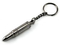 Skyway Bullet Cigar Punch Cutter with Ejector and Key Ring (Gun Metal)