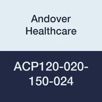 Andover Healthcare ACP120-020-150-024 Victorytape Cover Tape, 120, 45' Length, 2" Width, White, Latex (Pack of 24)