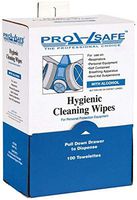 PRO-SAFE Half & Full Facepiece Cleaning Alcohol Wipes