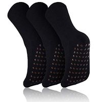Bamboo Fiber Soft Magnetic Point Foot Massage Socks Magnetic Therapy Socks for Men