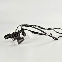 2.5X 3X 3.5X Optional High Quality Ultra-Light Sport Frame Dental Surgical Loupes with SZM04B Led Light (Working Distance :(360-460 mm) R, Magnification:3X)