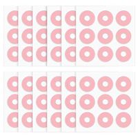 HEALLILY Foam Callus Cushion Self Adhesive Soft Foam Callus Cushions Toe Pads Corn Protector Callus Cushions for Pain Relief Feet Toes 108PCS 12 Sheets
