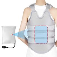 Back Brace with Air Pump, Immediate Relief for Back Pain, Herniated Disc, Lumbar Fracture, Lumbar Spondylolisthesis, Breathable Mesh Design, Adjustable Support Straps