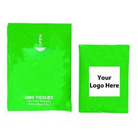 Mini Tissue Pack - 250 Quantity - $0.95 Each - Promotional Product/Bulk/Branded with Your Logo/Customized