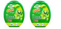 Gain flings! Laundry Detergent Pacs Plus Aroma Boost, Original Scent, HE Compatible, 96 Count (Packaging May Vary) - 2 Pack