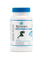 Revivify GMO-Free Energy Revive with Caffeine, Yerba Matte, and Green Tea Leaf for Natural Energy and Focus – Contains Ultraformulated Vitamins and Minerals for Nootropic Boosts and 30-Day Supply