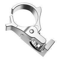 Metal Ring Finger Hand Rack Cigarette Holder for Regular Smoking Smoker - Silver