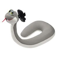 Owill Memory Foam U Shaped Travel Pillow Neck Support Head Rest Mobile Phone Holder, Gifts (A)