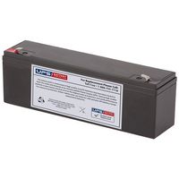 Vision CP1240S 12V 4Ah Sealed Lead Acid Replacement Battery with F1 Terminal