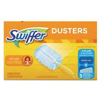 Swiffer Duster Starter Kit, 6-in Handle and 5 Cloths in a Box, Sold by the Box
