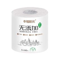 3 Layers Toilet Paper, Soft Bath Tissue Toilet Paper, 1/6 Rolls Strong Toilet Tissue, Skin-Friendly Household Disposable Hand Towel (1, White)