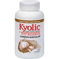 2Pack! Kyolic Aged Garlic Extract Cardiovascular Extra Strength Reserve - 120 Capsules