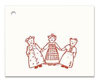 100 Teddy Bear Friends Tags & 100 Cut Strings for Crafts & Gifts. 2-1/8"x 2-3/4" Personalize & Price Your Garden Merchandise and Yard Art.