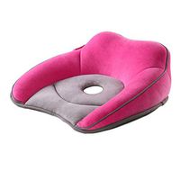 Lifting Cushions Tail Bone Support pad Memory Cotton Hollow Breathable Comfortable Office Beautiful Hip Cushion (Color : Pink, Size : 393615cm)