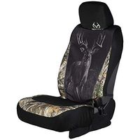 Realtree Wildlife Low Back Seat Cover, Single, Edge/Tan