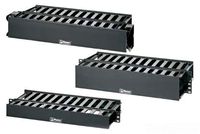 Panduit WMPFSE-KIT Horizontal Cable Management Cover Kit, Black