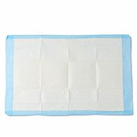Medline Moderate Absorbency 23" x 36" Quilted Fluff Disposable Underpads, 150 Per Case, 5 Per Bag, Great for Beds, Furniture, Surfaces