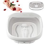 Enwepoeo Folding Design Foot Spa/Bath Massager with Heat, at Home Portable Pedicure Foot Soak, Bulbbles, and Massage, Soothe and Relax Tired Feet