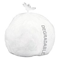 Stout G2430W70 Controlled Life Cycle Trash Garbage Bag 13gal .70 mil 24x30 White 120/Box