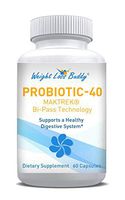 Probiotic-40 Billion CFU MAKTrek Bi-Pass Technology Digestive Health Capsules for Men and Women, Made in The USA