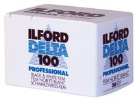 Ilford 1780624 Delta 100 Professional Black-and-White Film, ISO 100, 35mm 36-Exposure 3 PACK