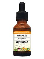 Eclectic Ginkgo C Grape Fruit Glycerite, Orange, 1 Fluid Ounce