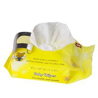 GoodLock(TM) Wet Wipes for Adults Baby, Alcohol Free Wipes Wrapping Tissue Disposable Cleansing Household Unscented Wet Wipes 30 Wet Wipes per Pack