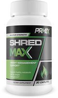 Prime X Shred Max - Weight Management Support - Metabolic Enhancement Supplement- Fat Burner - Appetite Suppressant- 30 Caplets