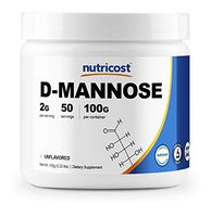 Nutricost D-Mannose Powder 100 Grams (50 Servings) - Non-GMO and Gluten Free
