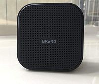 ISTOURI Portable Bluetooth Speaker (Updated Version), Wireless Speaker with Loud Stereo Sound. Perfect for Home and Travel, Bluetooth V4.2, Micro SD Card Supported (Black)