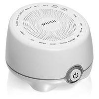Yogasleep Whish White Noise Sound Machine | 16 Natural Nature & Soothing Sounds with Volume Control | Travel, Office Privacy, Sleep Therapy, Concentration | For Adults & Baby