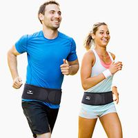 FITNEZ Back Support Belt – Odorless - for Lower Back Pain Relief – Unisex, Regular Size.