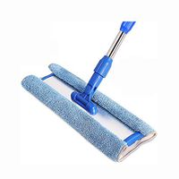 LCSHAN Wood Floor Tile Wet And Dry 360 Degree Rotating Flat Mop