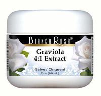 Extra Strength Graviola (Soursop) 4:1 Extract - Salve Ointment (2 oz, ZIN: 514188) - 2 Pack