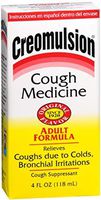 Creomulsion Cough Medicine Adult Formula 4 oz (Pack of 8)