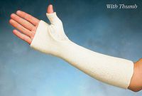 Cotton Finished Stockinette Liners - 1 Ply - with Thumb Hole - Pack of 10