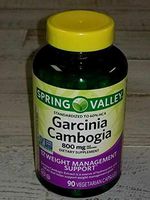 Spring Valley Garcinia Cambogia 800 mg Weight Loss, 90 Capsules (Pack of 2)