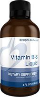 Designs for Health Vitamin B6 Liquid - 50mg P-5-P with Magnesium + Zinc (24 Servings / 4 Fluidoz)