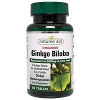 Natures Aid Ginkgo Biloba 120mg 90 tablet