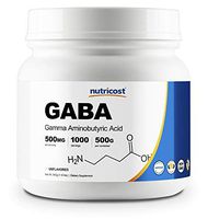 Nutricost Pure GABA 500G Powder (Gamma Aminobutyric Acid) (500 Grams/1.1 pounds)