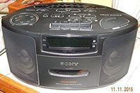 Sony ICFCS660 AM/FM Cassette Clock Radio (Discontinued by Manufacturer)