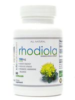 VH Nutrition | Rhodiola Rosea Supplement | 700 mg Rhodiola Root Pills to Improve Energy, Mood, and Focus | Adrenal Support and Cortisol Manager | 60 Day Supply