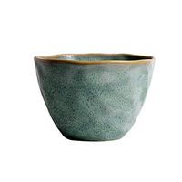 AXZHYX Bowl Ceramic Bowl Salad Fruit Dessert Soup Ramen Bowl Creative Family Restaurant 6 inches Hotel Tableware Home Noodles Boiled Fish Soup Bowl (Color : Green)