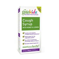 Gaiakids-Cough Syrup With Honey and Lemon - 3 fl oz - Liquid (6 Pack)
