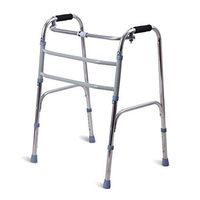 Yadianna Rollator Elderly Standing Walking Frame Disabled Walking Aid Walker Foldable Non-Slip Walking Stick with Hospital