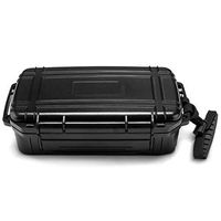 JUFU Cigar Box Cigar Box, Cigar Humidor, Humidor, Portable Cigar Case, Black, 5 Sticks, 10 Sticks, Optional @@ (Size : 23x12x6.5cm)