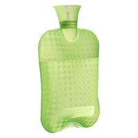 Happy Lily 1800ml Thick Transparent Hot Water Bottle, Green, Great for Pain Relief, Hot and Cold Therapy Best Gift for Christmas