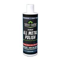 Quick Sheen All Metal Polish & Sealer in One - Guaranteed to Work On All Types of Metals.